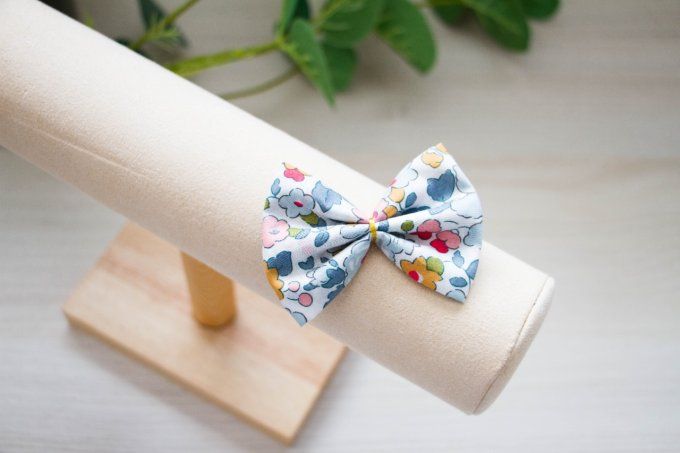 Barrette liberty Porcelaine 