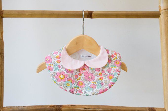 Bavoir col claudine liberty Mia